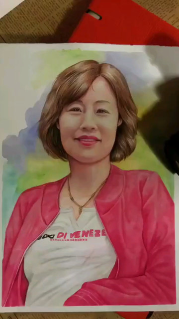 好久不见了成了画家了