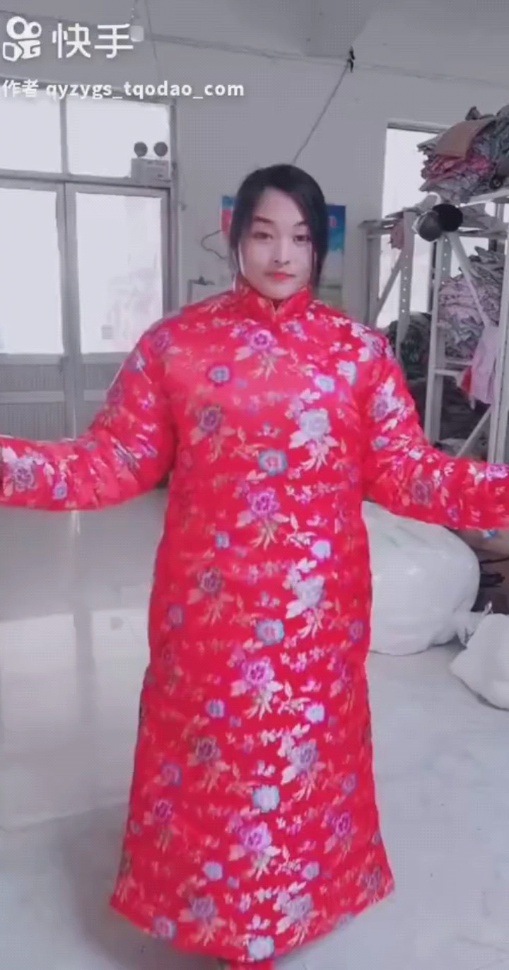 五斤棉花的旗袍