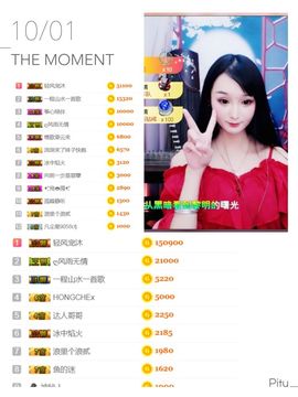 李沐汐古筝主播照片