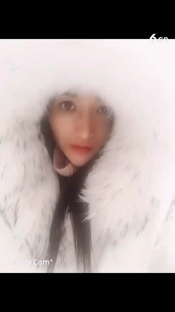 没配音乐，就是想听见踩雪的声音