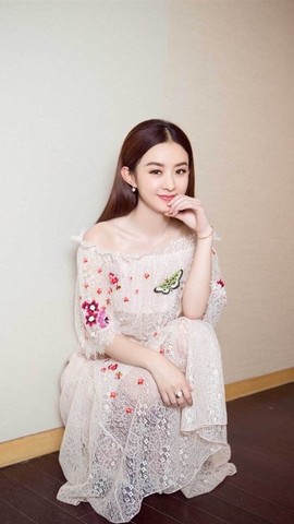 赵丽颖123主播照片