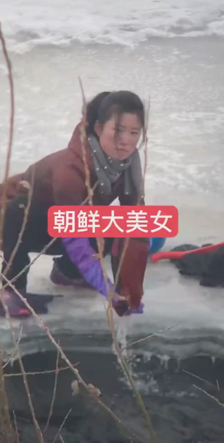 朝鲜大美女。