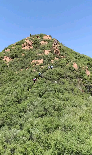 五峰山开放第一登