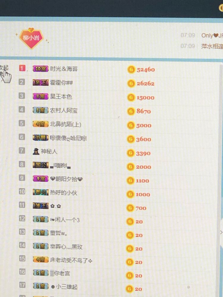 新人小甜心换号了的主播照片