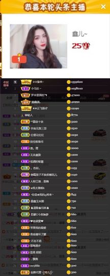 鑫儿～主播照片