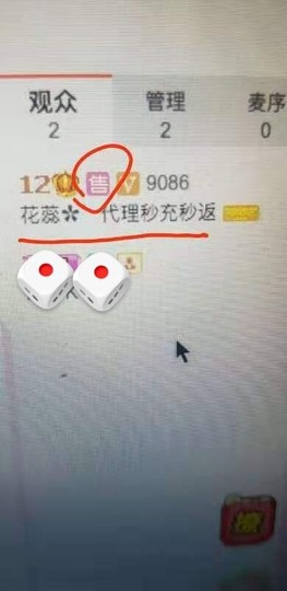 花儿✿゛充返快主播照片