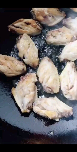 今天学*翅，味道嘛，