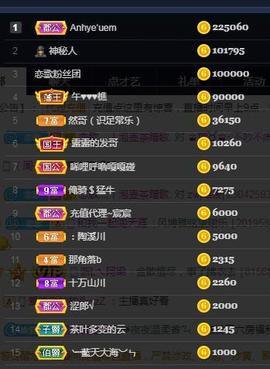 恋歌爱唱歌主播照片