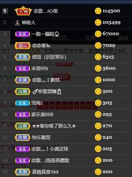 恋歌爱唱歌主播照片