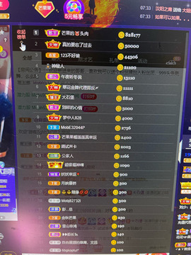 芒果果榴莲贺老大升级主播照片