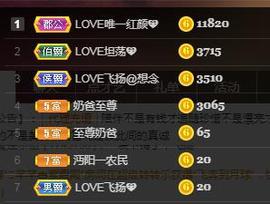 LOVE飞扬💝主播照片