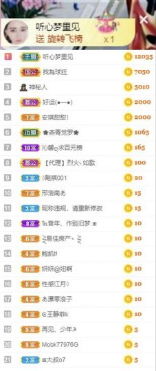 沁馨ღ求百元榜主播照片