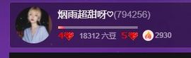 烟雨超甜呀♡主播照片