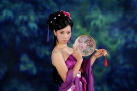 温柔版灵儿主播照片