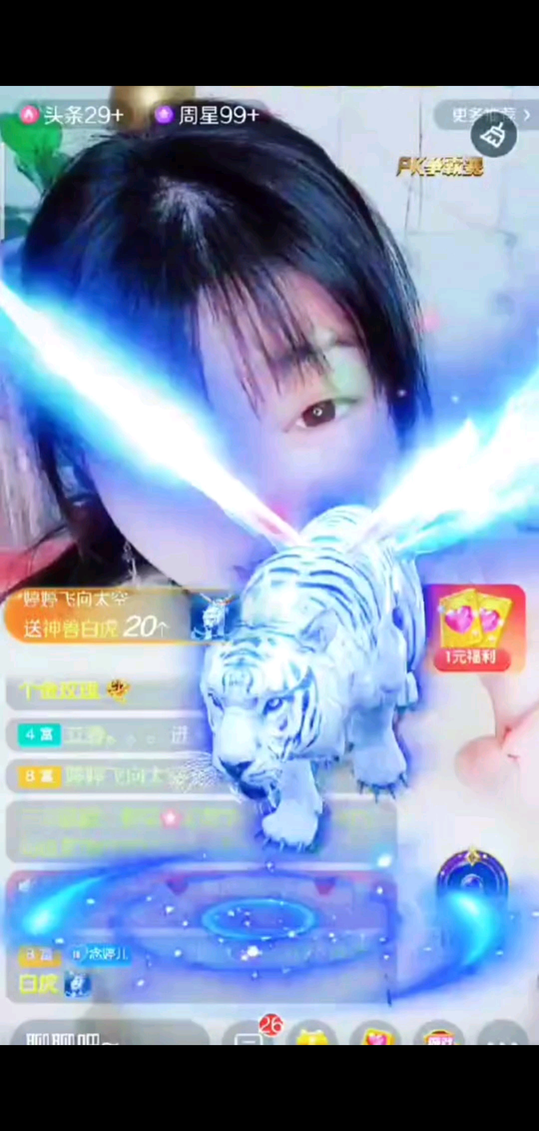 漂亮的