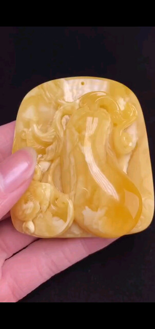 福瓜雕刻件，蜡质浓郁