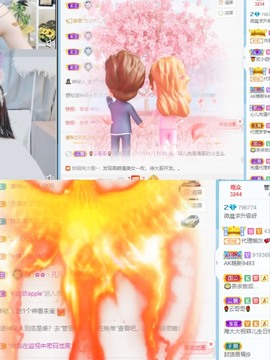 微晨美女主播照片