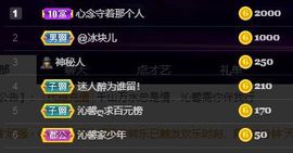 沁馨ღ求百元榜主播照片