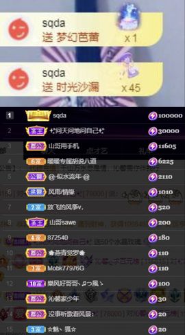 沁馨ღ求百元榜主播照片