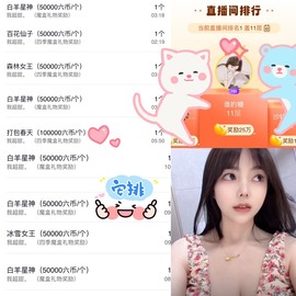 谁的糖。主播照片