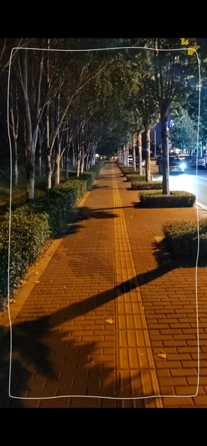 喜欢夜晚漫无目的的散