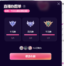 依芝の求百元榜的图片