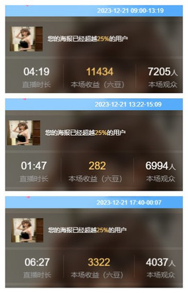 小明月、扶我我还能播主播照片
