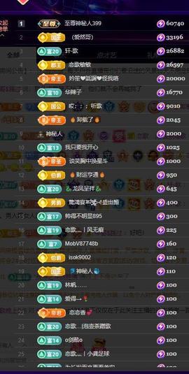 恋歌爱唱歌主播照片