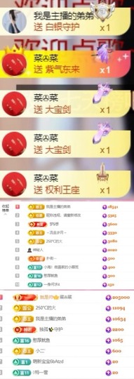 微晨美女主播照片
