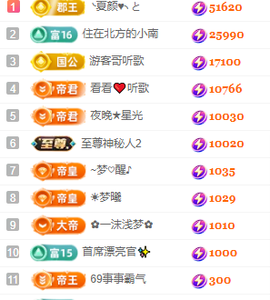 北北💋一个唱歌哒主播照片