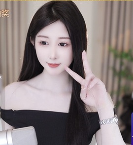 韩冰～9月装修直播间主播照片