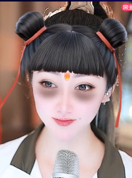 兔兔坚持住，加油主播照片