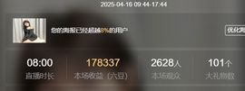 小静儿四月加油！主播照片