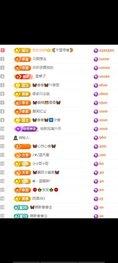 🦋香香加油🦋主播照片