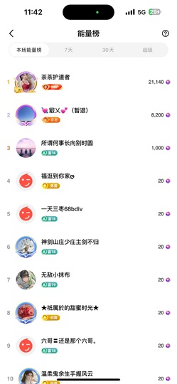 茶茶幸运星主播照片