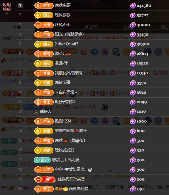 晚秋🍂《勤奋版》主播图片