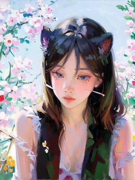 知心庭树的图片