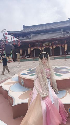 妞妞骑行中国主播照片
