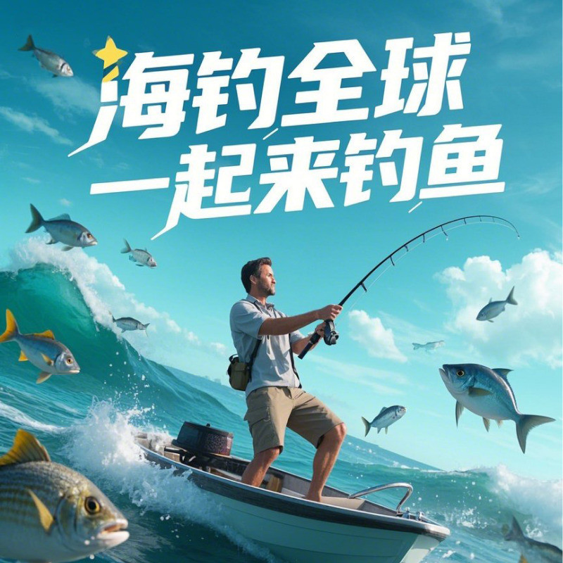 海钓全球海报