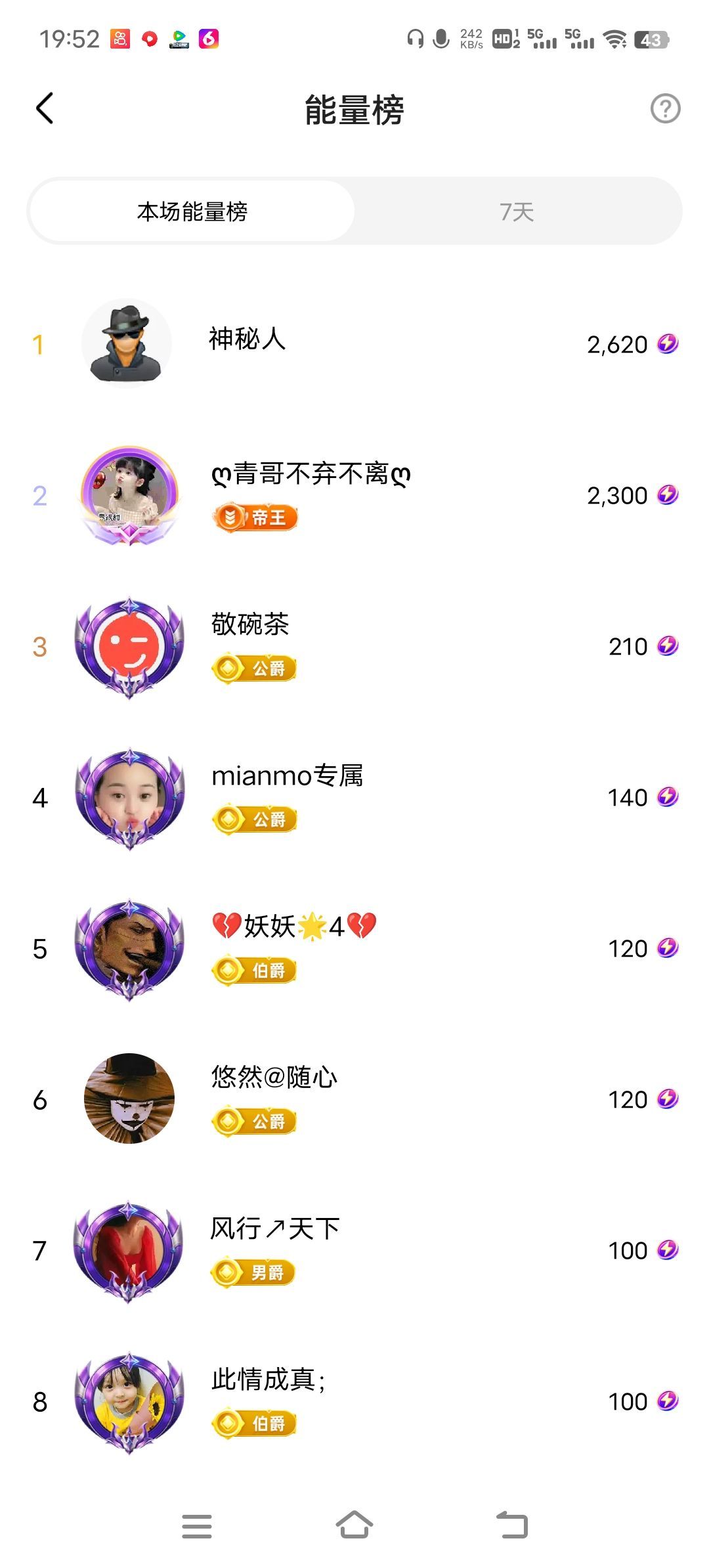 ❤️寂寞的烟❤️主播图片