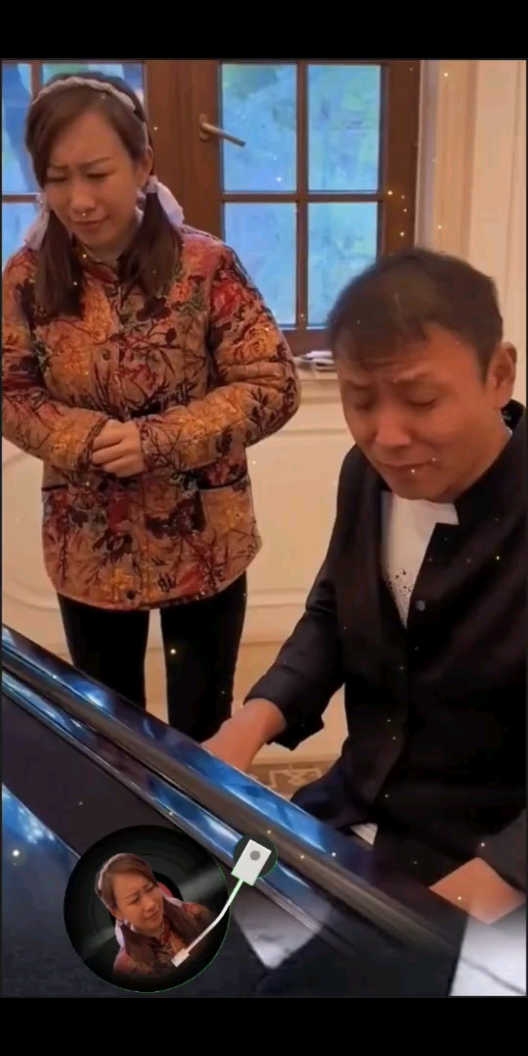 这小嗓门，把祁老师眼