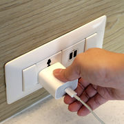 charger插进