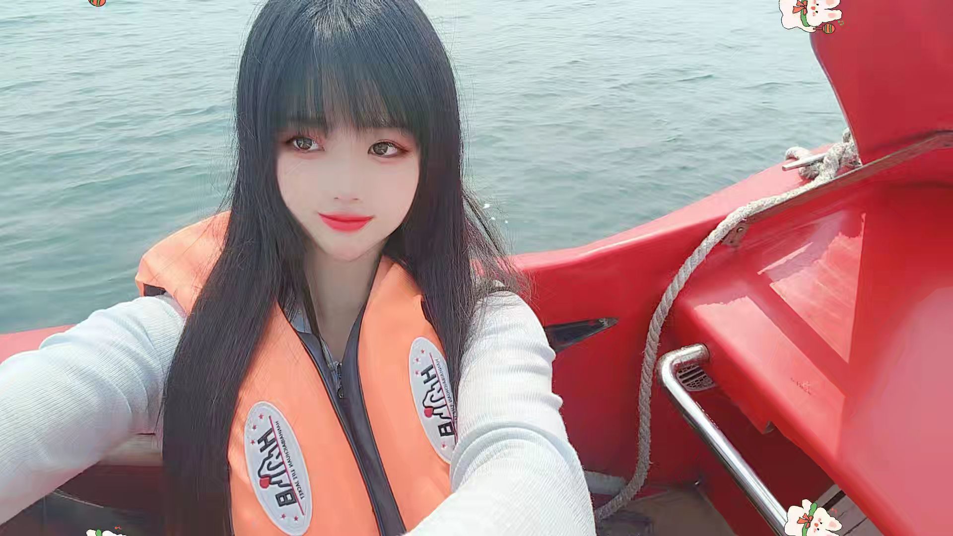 妞妞骑行中国的图片