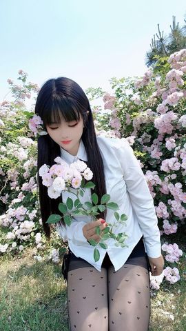 妞妞骑行中国主播照片