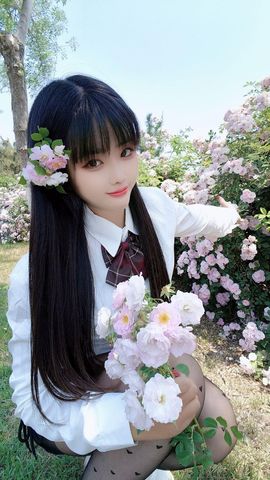 妞妞骑行中国主播照片