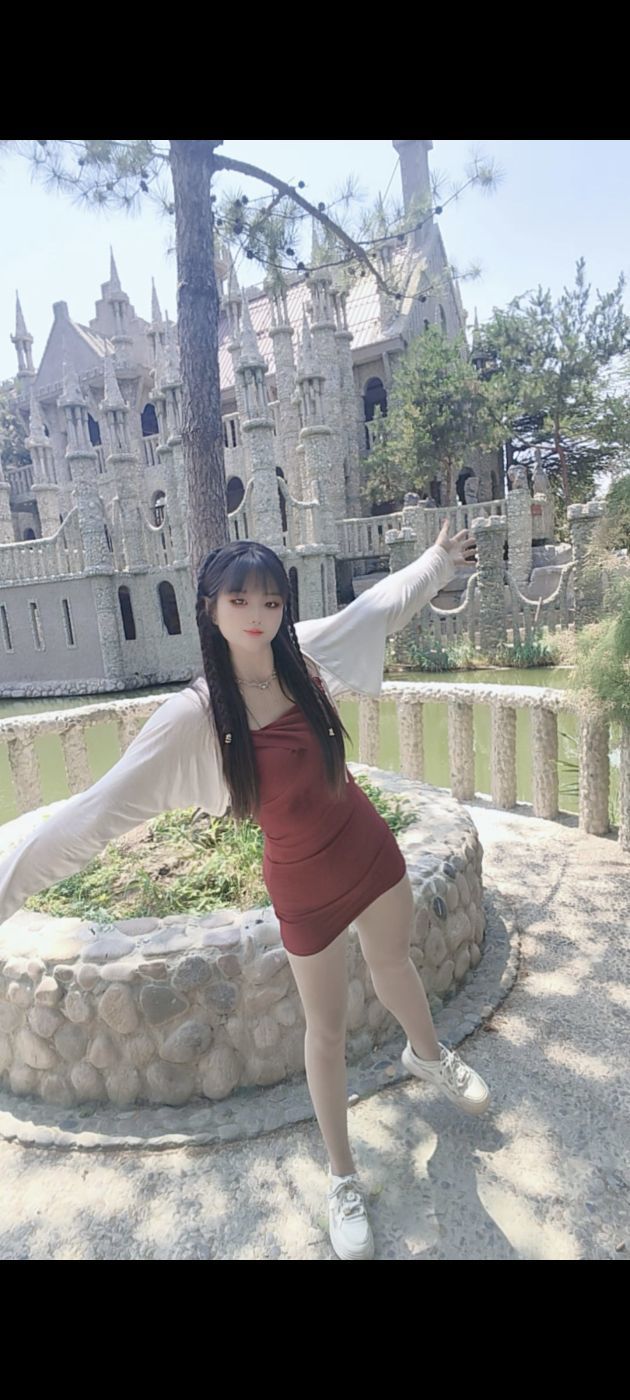 妞妞骑行中国的图片