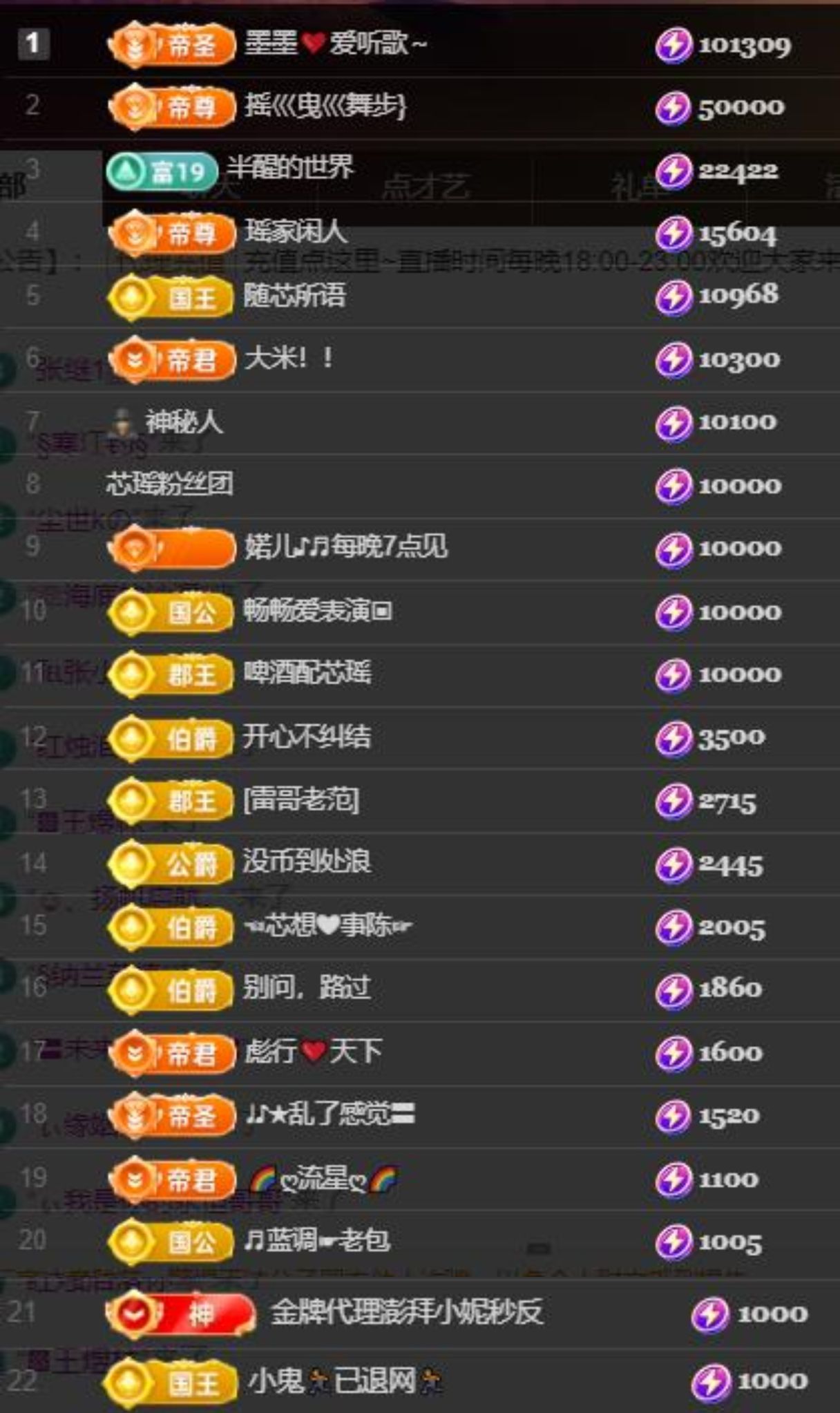 芯瑶❤️爱唱歌～主播图片
