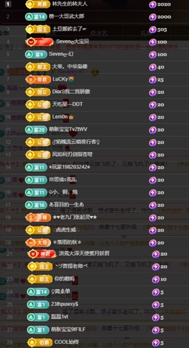 Sevenღ你七七呀主播照片