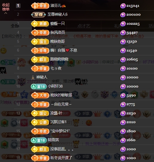 晚秋《勤奋版》主播图片