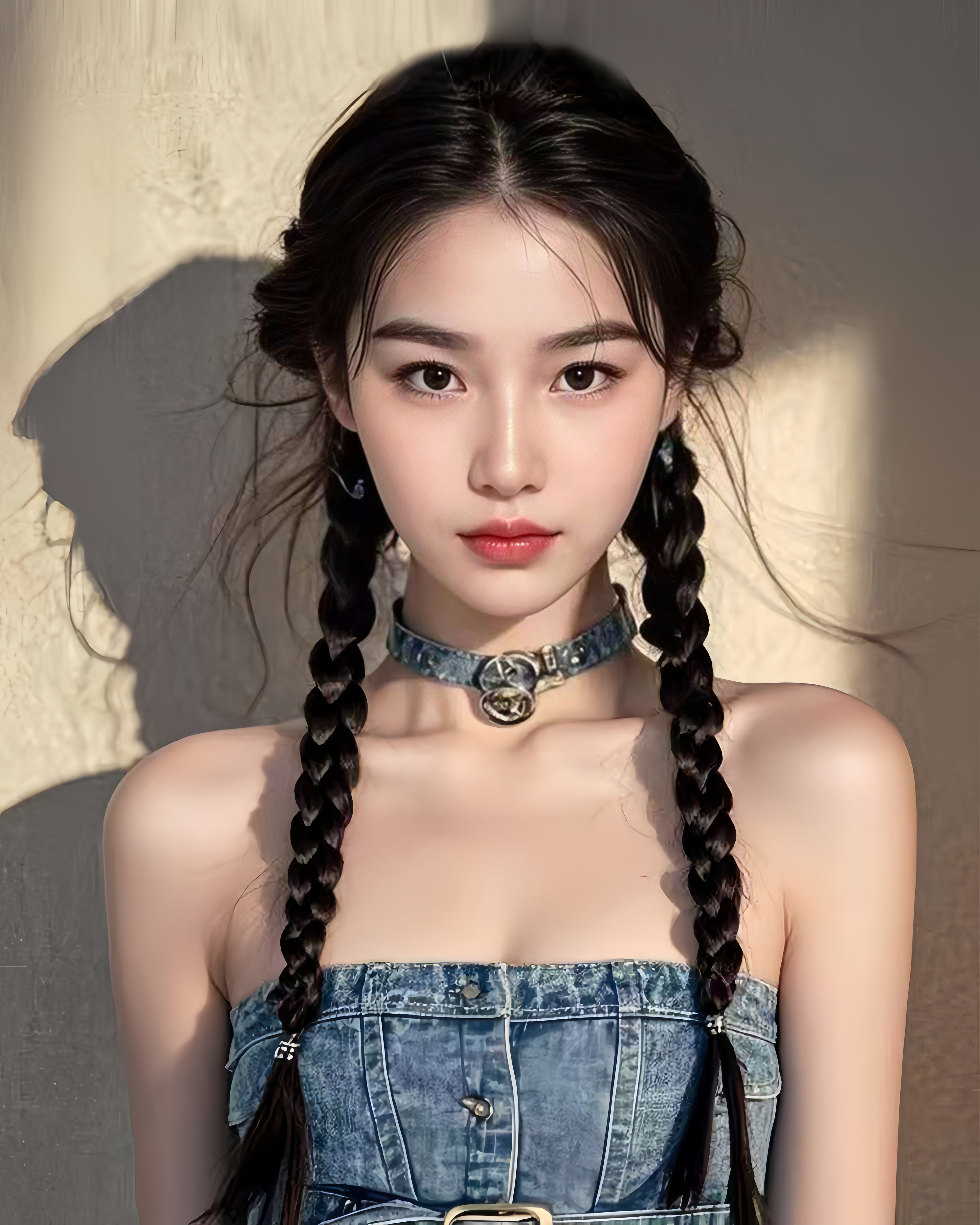 萌新美美的主播照片